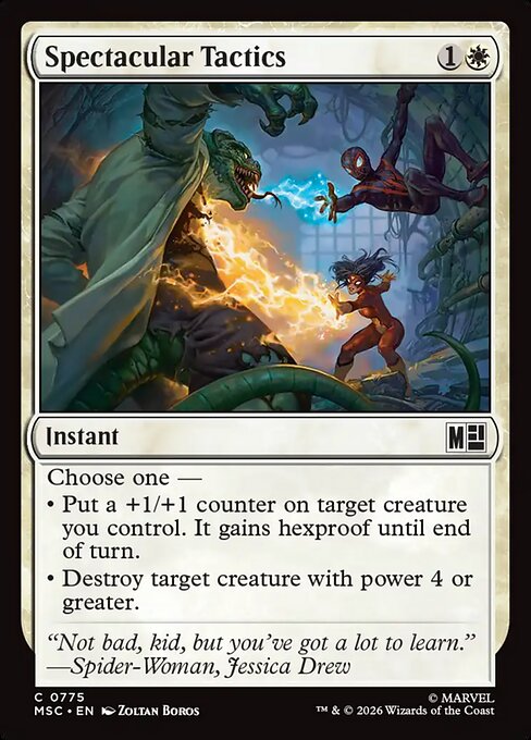 Spectacular Tactics (msc-775)