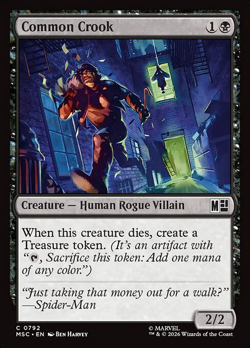Common Crook (msc-792)