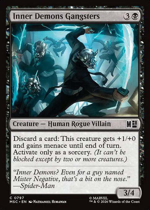 Inner Demons Gangsters (msc-797)