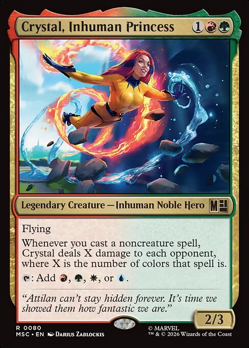 Crystal, Inhuman Princess (msc-80)