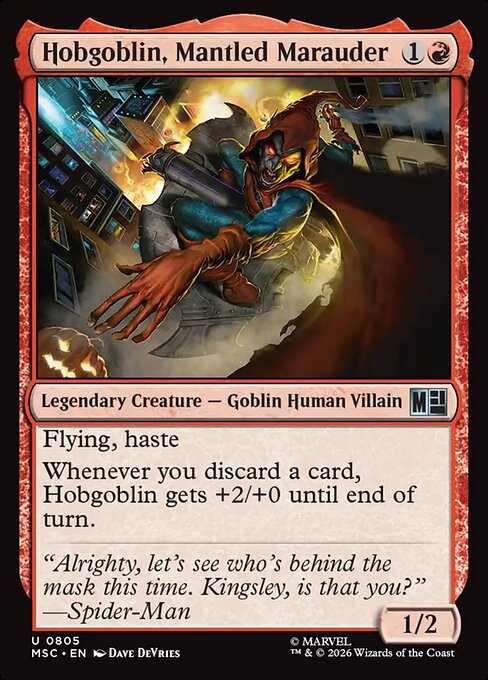 Hobgoblin, Mantled Marauder (msc-805)