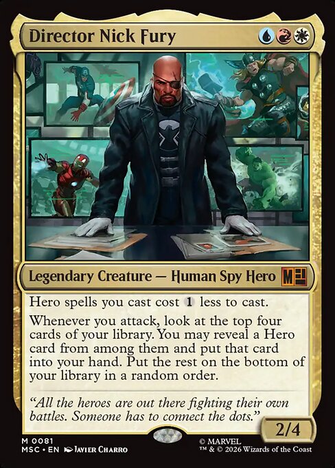 Director Nick Fury (msc-81)
