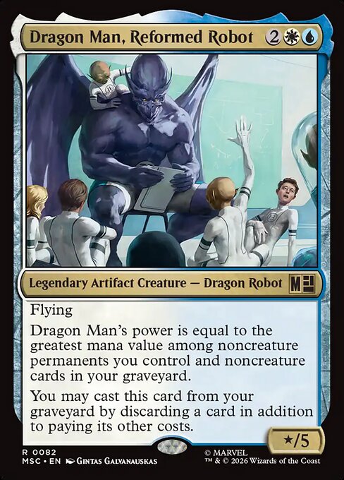 Dragon Man, Reformed Robot (msc-82)