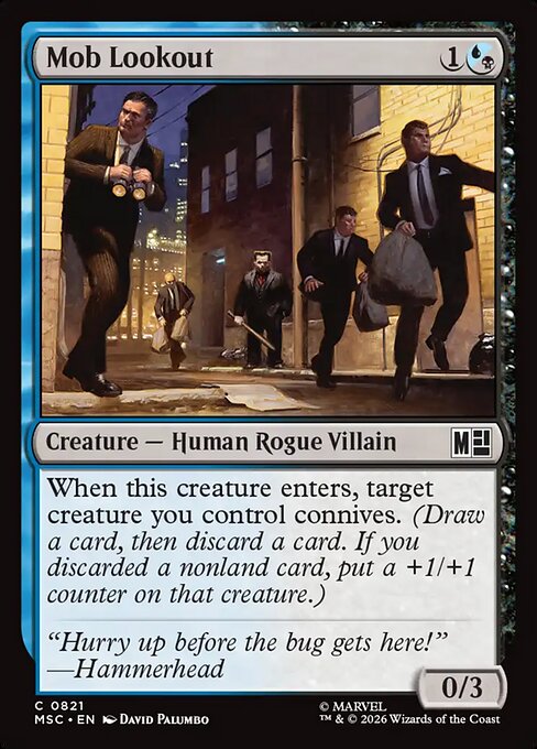 Mob Lookout (msc-821)