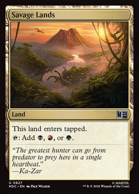 Savage Lands (msc-827)