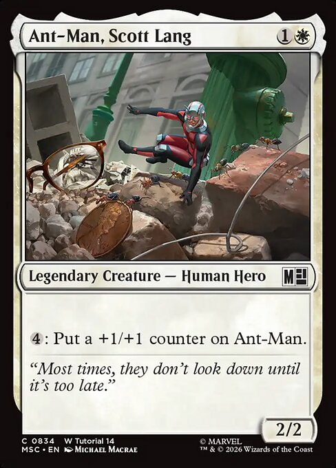 Ant-Man, Scott Lang (msc-834)
