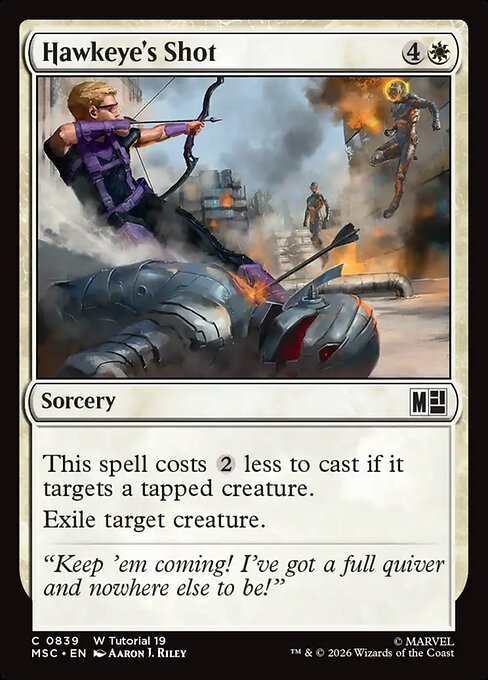 Hawkeye's Shot (msc-839)