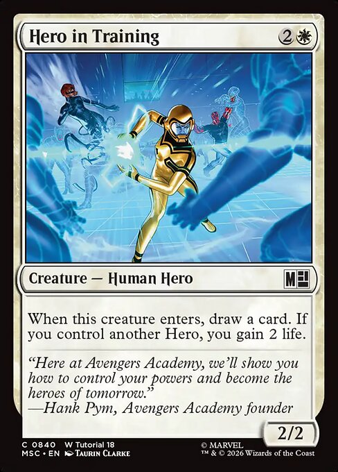Hero in Training (msc-840)