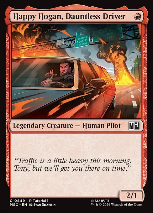 Happy Hogan, Dauntless Driver (msc-849)