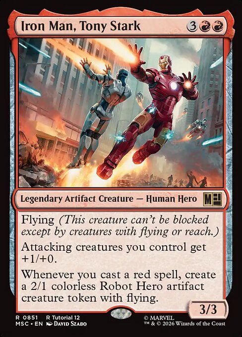 Iron Man, Tony Stark (msc-851)