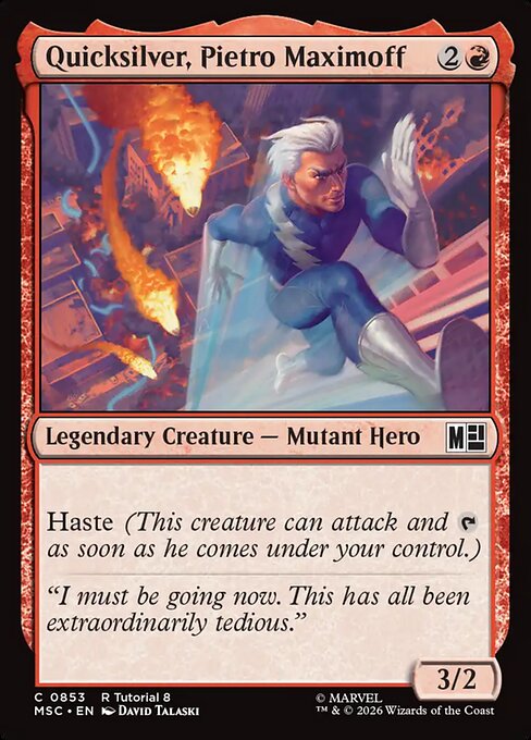 Quicksilver, Pietro Maximoff (msc-853)