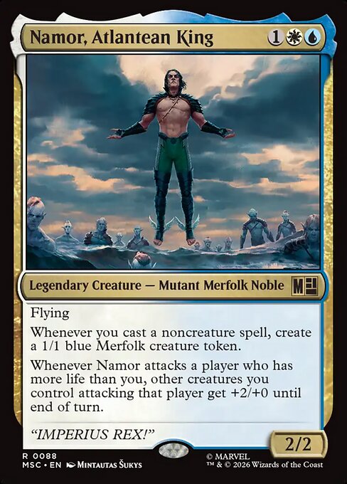 Namor, Atlantean King (msc-88)