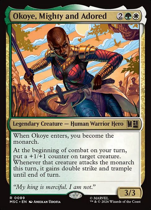 Okoye, Mighty and Adored (msc-89)