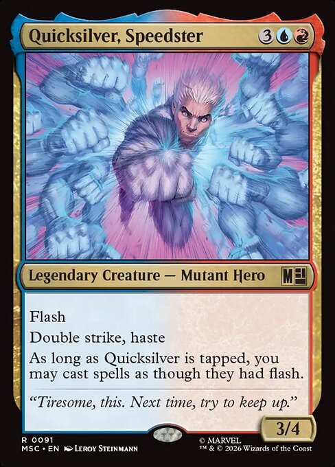 Quicksilver, Speedster (msc-91)