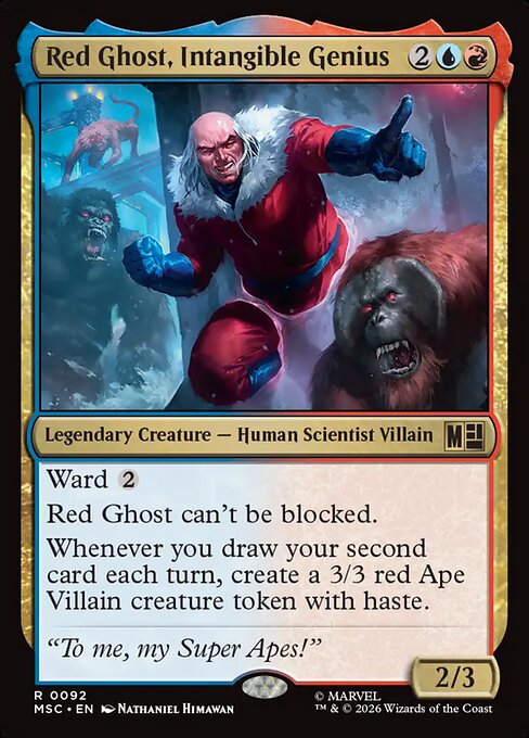 Red Ghost, Intangible Genius (msc-92)