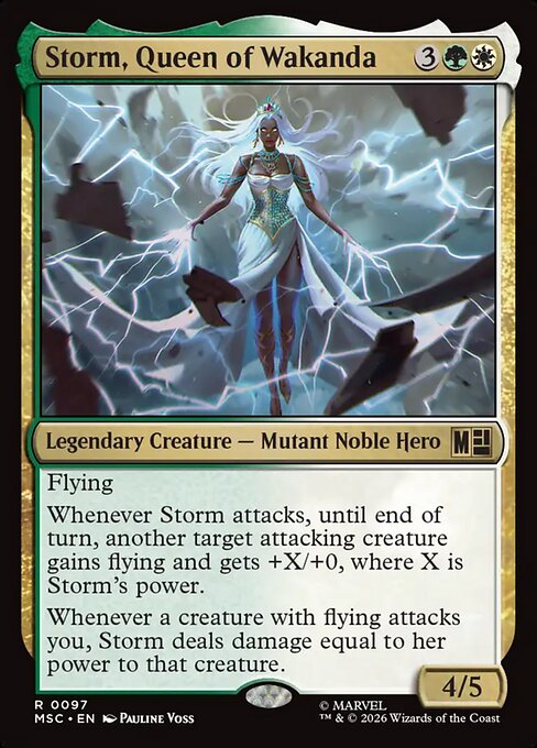 Storm, Queen of Wakanda (msc-97)