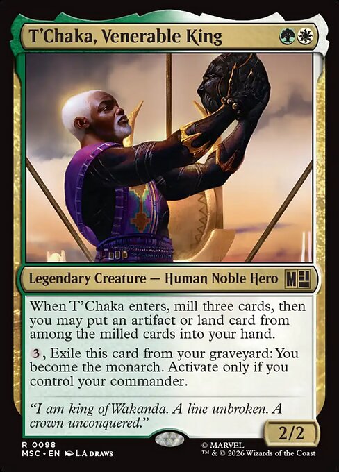 T'Chaka, Venerable King (msc-98)