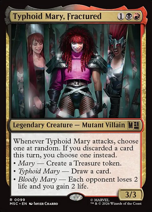 Typhoid Mary, Fractured (msc-99)