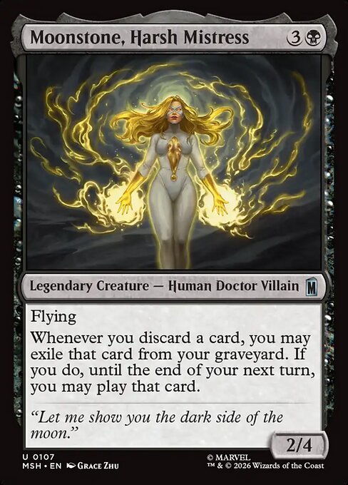 Moonstone, Harsh Mistress (msh-107)