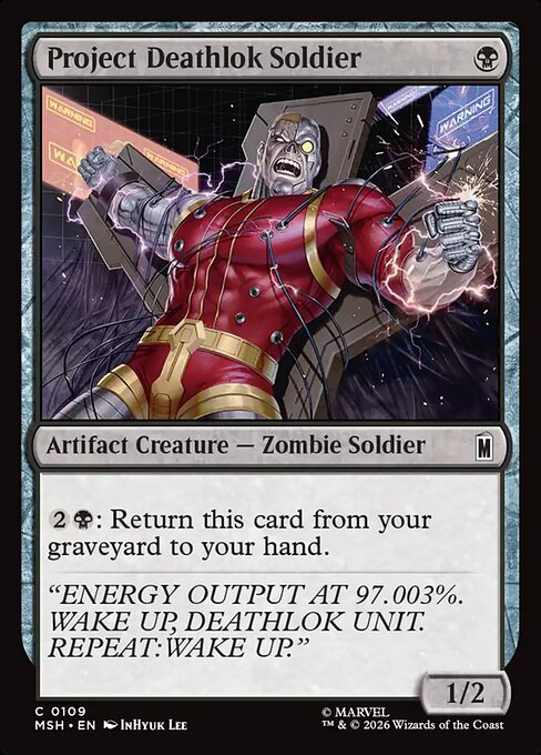 Project Deathlok Soldier (msh-109)