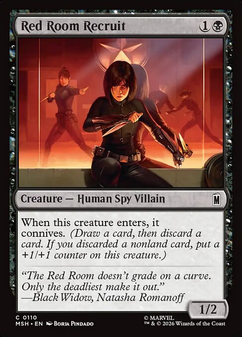 Red Room Recruit (msh-110)
