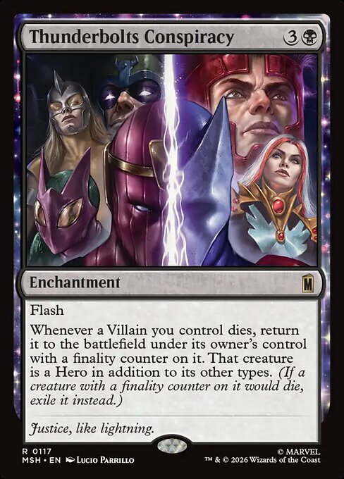 Thunderbolts Conspiracy (msh-117)