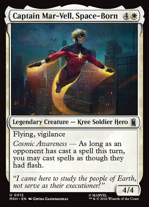 Captain Mar-Vell, Space-Born (msh-12)