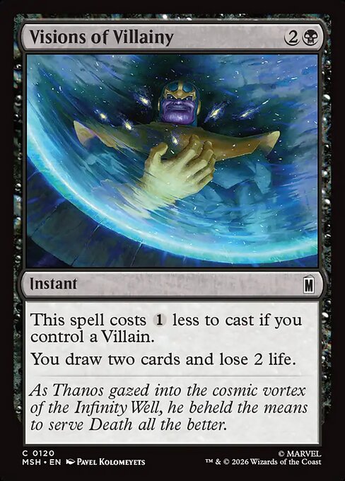 Visions of Villainy (msh-120)