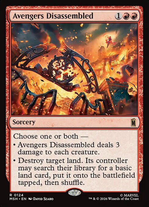 Avengers Disassembled (msh-124)
