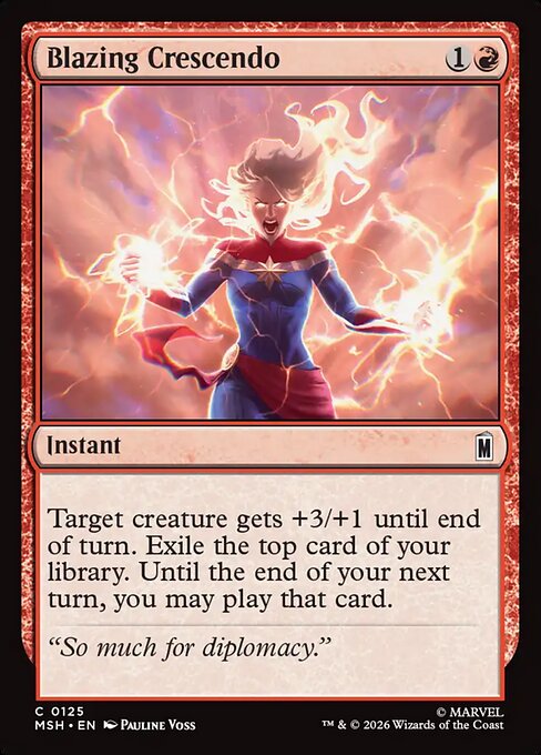 Blazing Crescendo (msh-125)