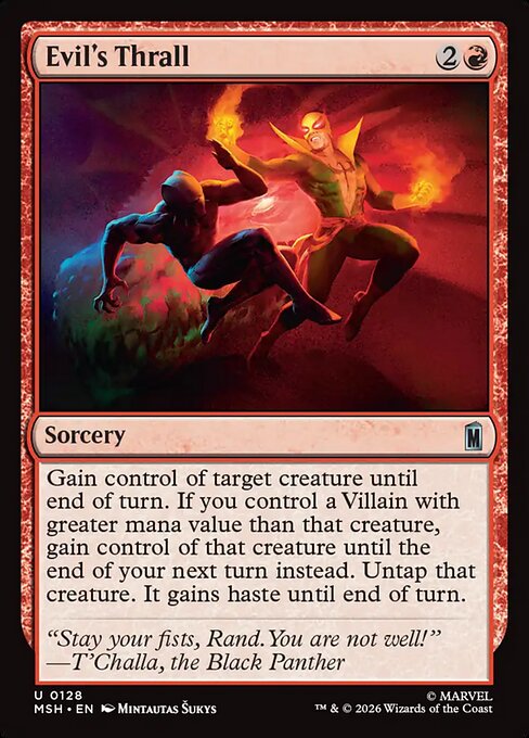 Evil's Thrall (msh-128)