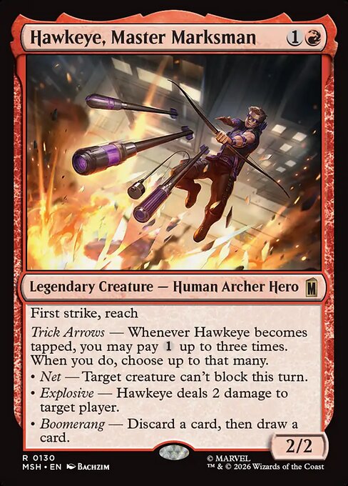 Hawkeye, Master Marksman (msh-130)