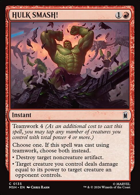 HULK SMASH! (msh-135)