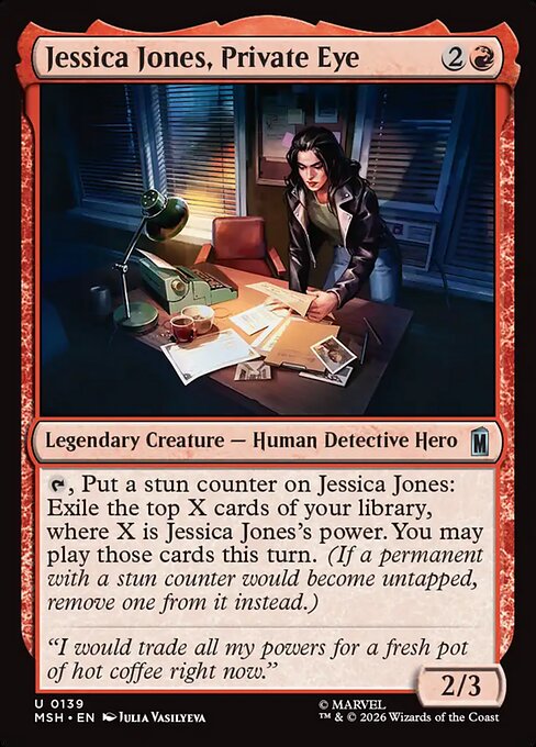 Jessica Jones, Private Eye (msh-139)