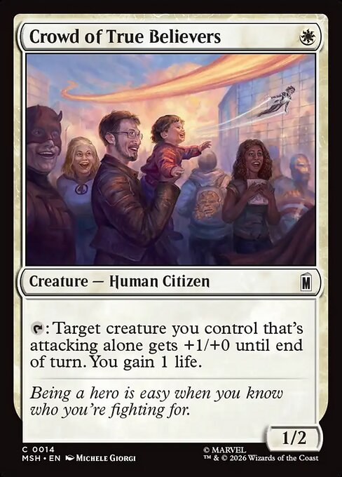 Crowd of True Believers (msh-14)