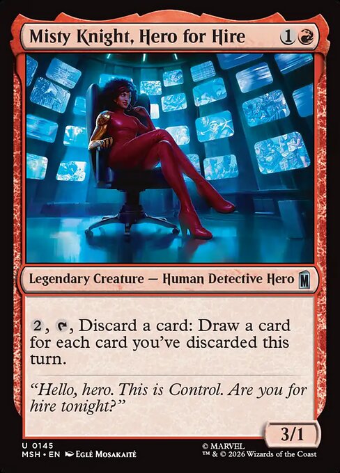 Misty Knight, Hero for Hire (msh-145)
