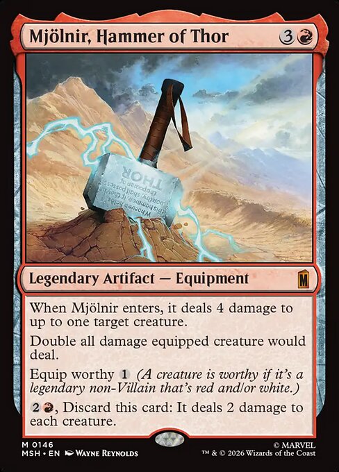 Mjölnir, Hammer of Thor (msh-146)