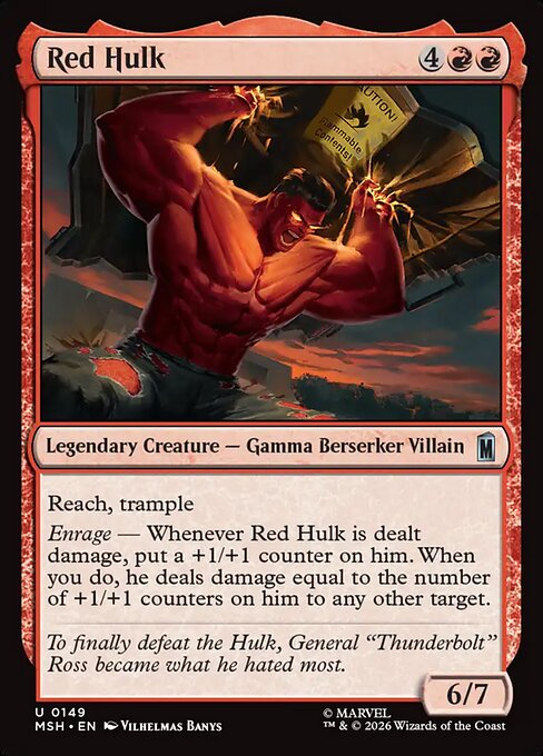 Red Hulk (msh-149)