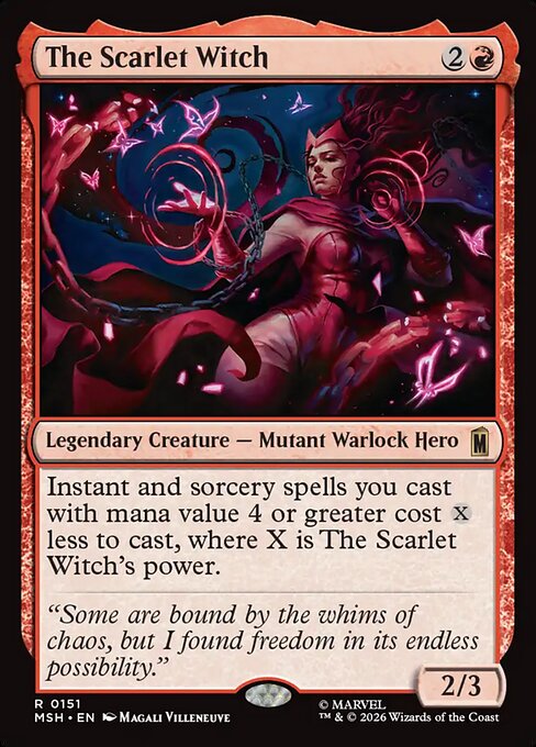 The Scarlet Witch (msh-151)