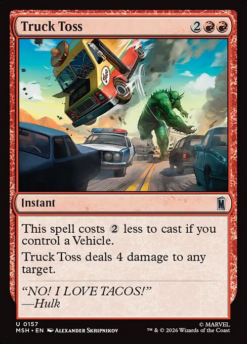 Truck Toss (msh-157)