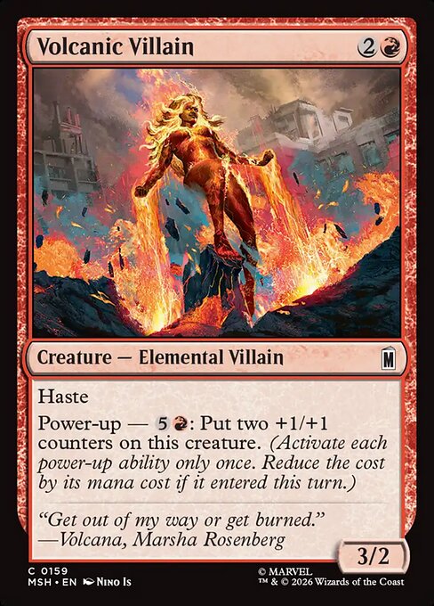 Volcanic Villain (msh-159)