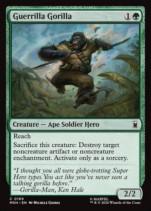 Guerrilla Gorilla (msh-169)