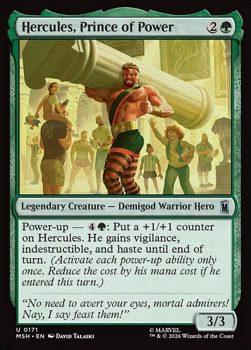 Hercules, Prince of Power (msh-171)