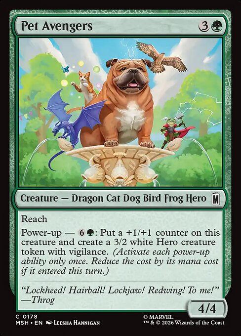 Pet Avengers (msh-178)