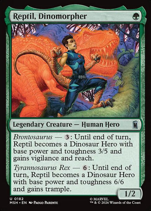 Reptil, Dinomorpher (msh-182)