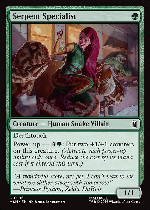 Serpent Specialist (msh-186)