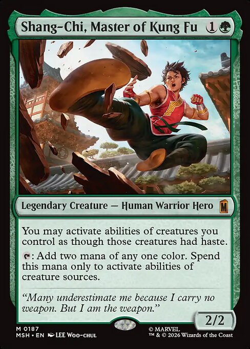 Shang-Chi, Master of Kung Fu (msh-187)