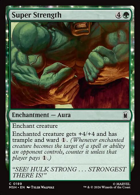 Super Strength (msh-189)
