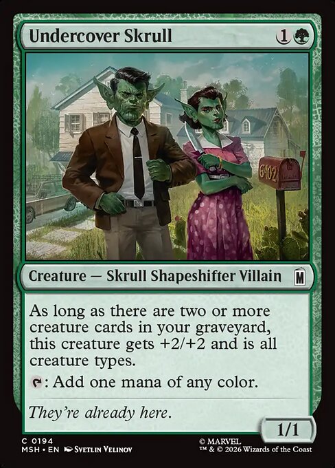 Undercover Skrull (msh-194)