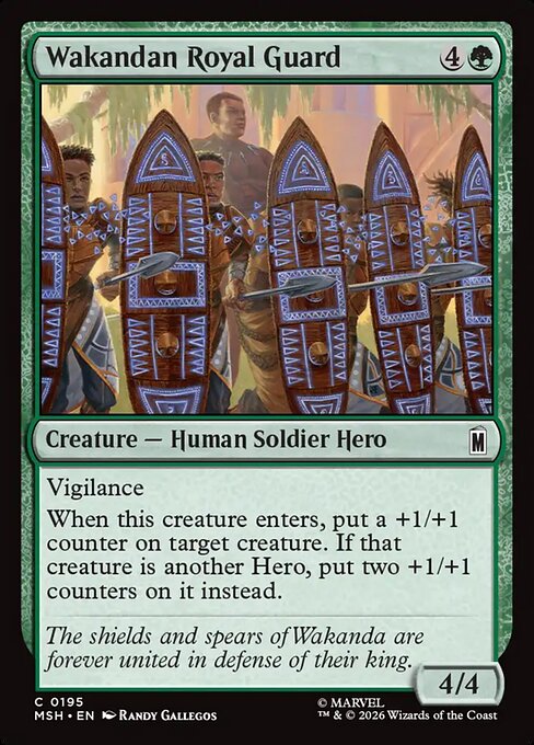 Wakandan Royal Guard (msh-195)